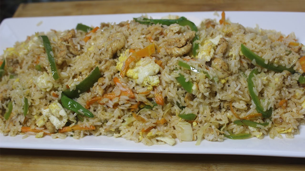 চাইনিজ ফ্রাইড রাইস রেসিপি Chinese chicken Fried Rice Recipe